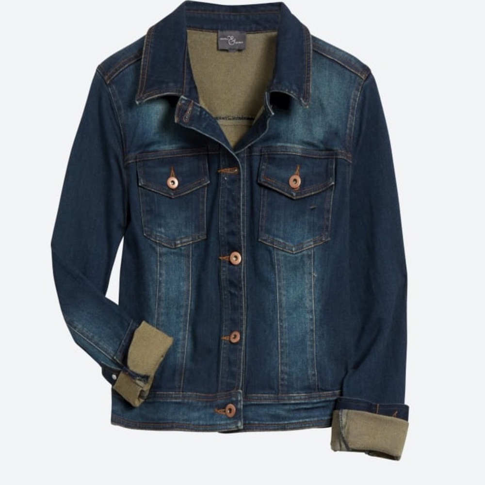 Market and Spruce Jean Jacket